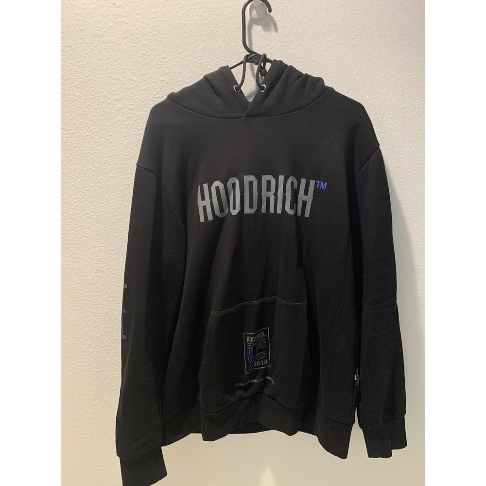 Hoodrich Mens Size XL Hoodie Pullover Black
